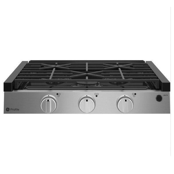 GE® Profile PLU621RTSS RV Kitchen 3-Burner Propane Cooktop