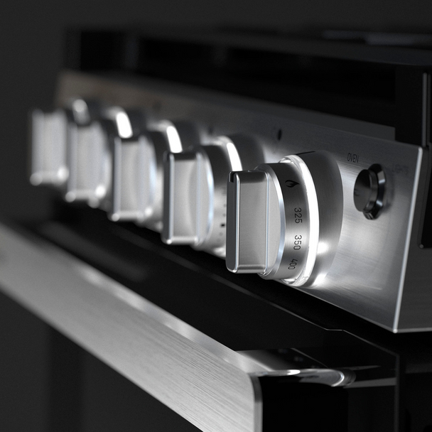 GE® Profile PLS624RTSS RV Kitchen 24" Free-Standing Range - 4-Burner Cooktop / Oven