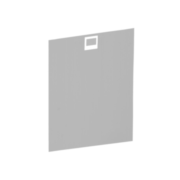 Isotherm SGA00173AA (SGC00462AA) Replacement Brushed Aluminum Door Panel