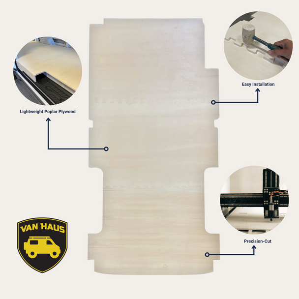 Van Haus VAN-148-KIT Ford Transit L3H3 Plywood Floor System