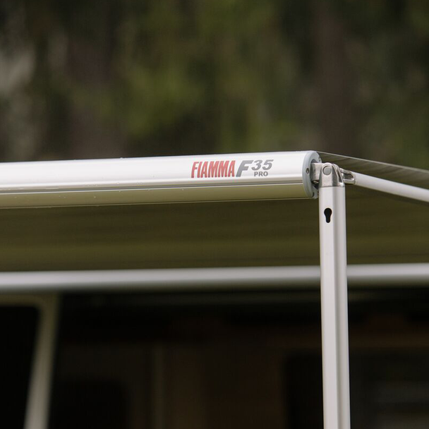 Fiamma 06458B01R F35 Pro Awning 250 8'2" - Black Case Extended