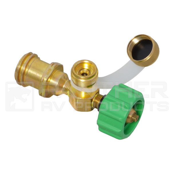 Panther FVF-565 RV Exterior Appliance Propane Connection Kit - Tee Uncapped