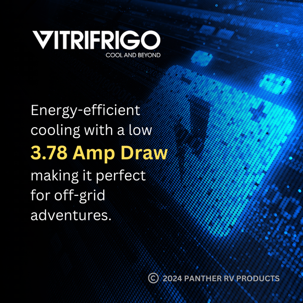 Vitrifrigo C130 (C130RBD4-F2) RV Electric Refrigerator Freezer - AC/DC - 4.6 CF