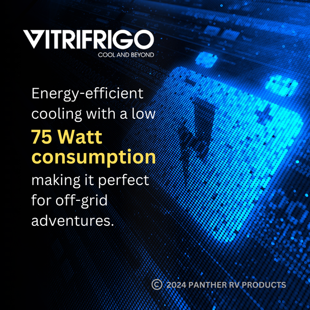 Vitrifrigo SLIM250iBD3O-E CHR RV Electric Refrigerator Freezer - AC/DC - 8.8 CF