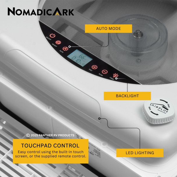 AirPlus 400 RV & Van Deluxe Roof Vent - White