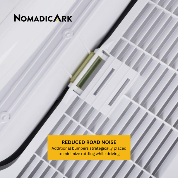 AirPlus 355 RV & Van Deluxe Roof Vent - Smoke