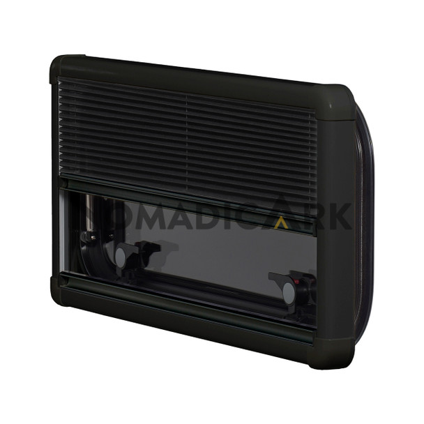 NomadicArk ACR-700300-ABB Universal Double-Pane Slim Acrylic Window - Black