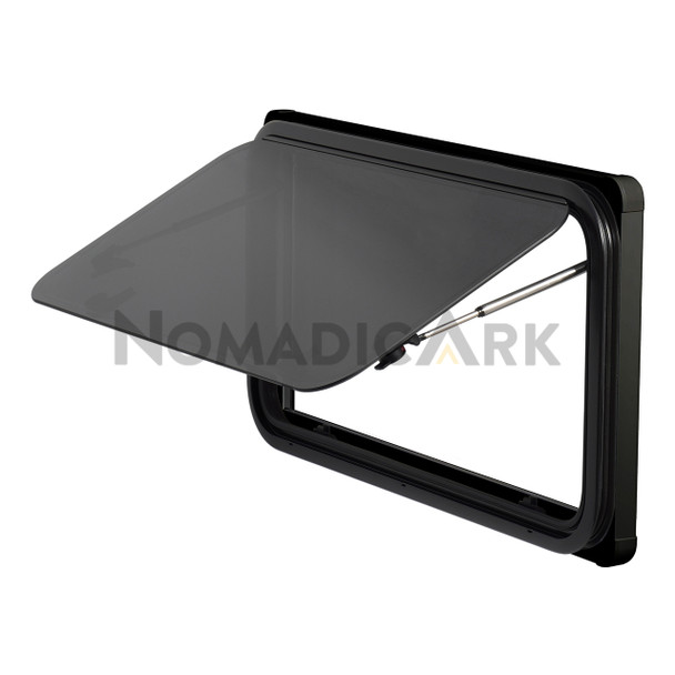 NomadicArk ACR-900450-ABB Universal Double-Pane Slim Acrylic Window - Black