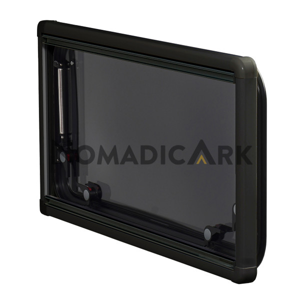 NomadicArk ACR-900450-ABB Universal Double-Pane Slim Acrylic Window - Black