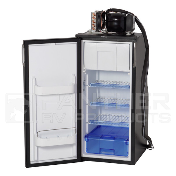 Vitrifrigo SLIM90M CHR Campervan Electric Refrigerator / Freezer - DC Only - 3.2 CF