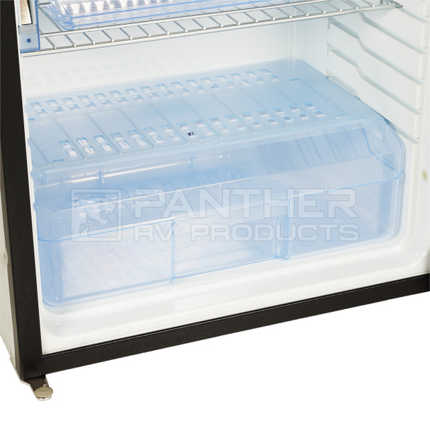 Dometic™ RM8501RFBP RV Gas Absorption Refrigerator / Freezer - 3-Way - Black - 3.7 C/F