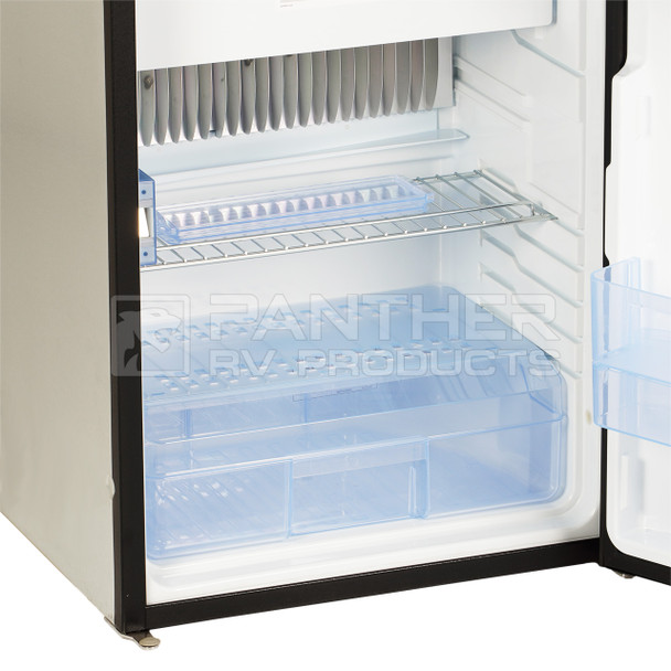 Dometic™ RM8501RFBP RV Gas Absorption Refrigerator / Freezer - 3-Way - Black - 3.7 C/F