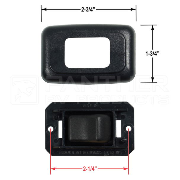 Kaper II L12-0287 Single On/Off Switch