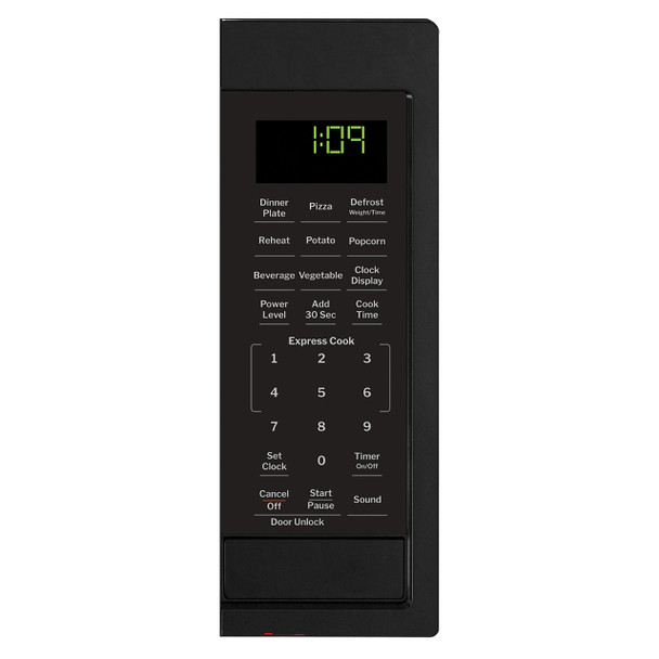 GE® Profile™ GCBK09N1WBB 0.9 Cu. Ft. Microwave - Black