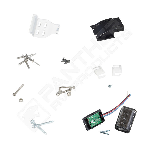 Carefree R001838WHT RV R/H Longitude/Compass/Altitude Awning Arm Hardware w/ Motor Replacement - White