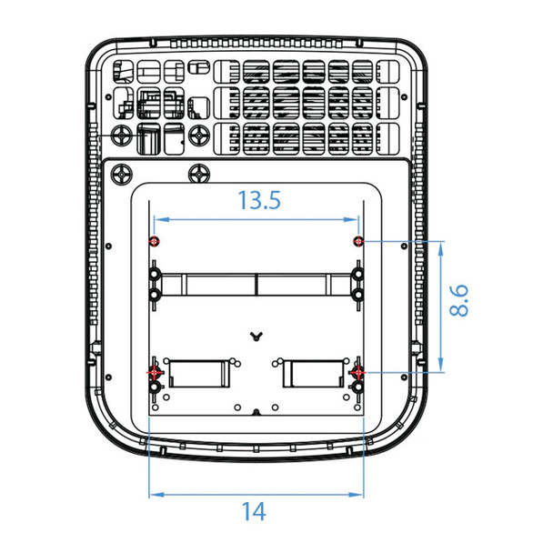 Nomadic Cooling X2 Plus 12V 8,188 BTU Camper Van Air Conditioner - Black