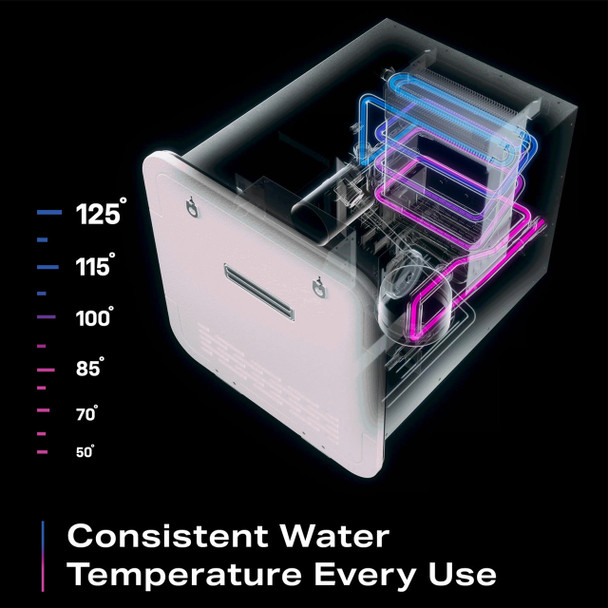 GE Profile™ PR60PTLWBU RV Tankless On-Demand Propane Water Heater