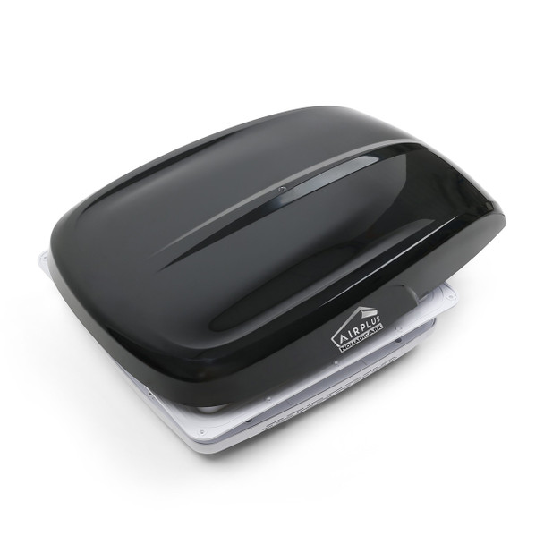 AirPlus 355 RV & Van Deluxe Roof Vent - Black