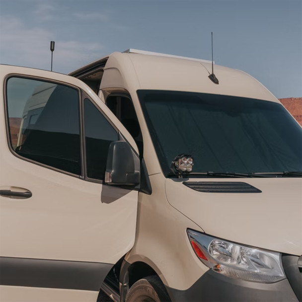 VanEssential MERCKITCAB05-BK Mercedes Sprinter (2007-2018 NCV3) Stealth Front Cab Bundle - Black