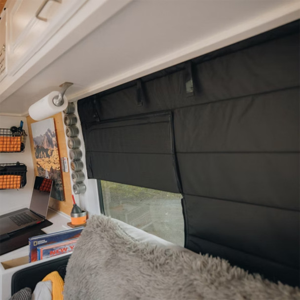VanEssential MERC007-BK Mercedes Sprinter (2007+) Stealth Crew Cargo/Passenger Window Cover - Black