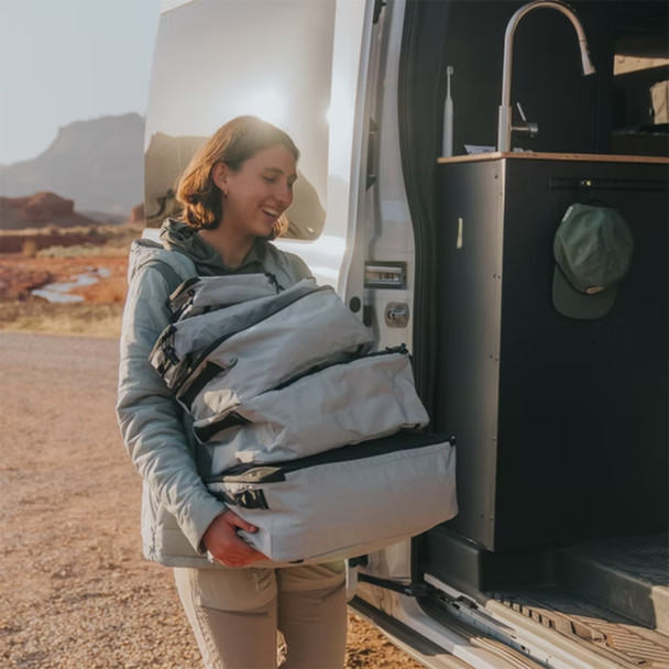 VanEssential CUBEKIT01-CH Packing Cube Bundle - Charcoal Gray