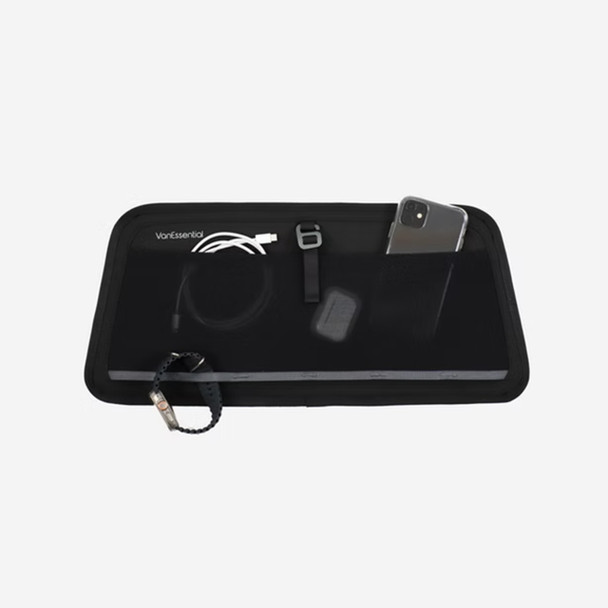 VanEssential STOREMERCUPPER Mercedes Sprinter (2007+) Upper Rear Door Storage Panels - Set of 2 - Black