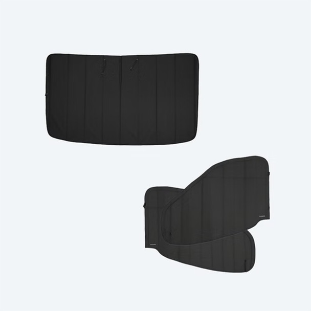 VanEssential FORDKITCAB04-BK-REF Ford Transit (2015+) Reflective Front Cab Bundle - Black