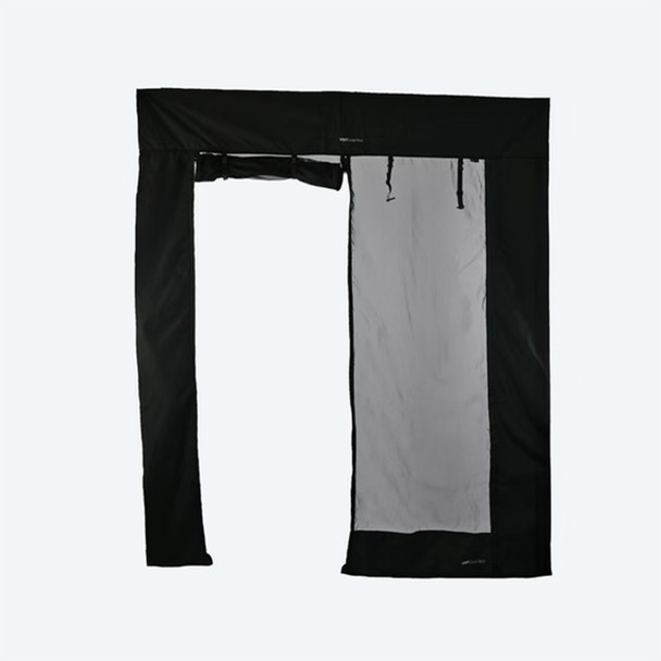 VanEssential BUGFORD05 Ford Transit High Roof Rear Door Bug Screen - Full Mesh - Black