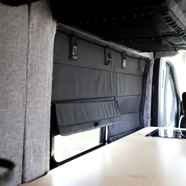 VanEssential PRO2105-BK RAM Promaster (2014+) Stealth Crew Cargo Window Cover - Black