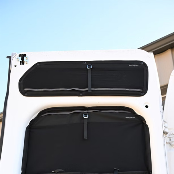 VanEssential STOREPROUPPER RAM Promaster Upper Rear Door Storage Panels - Set of 2 - Black
