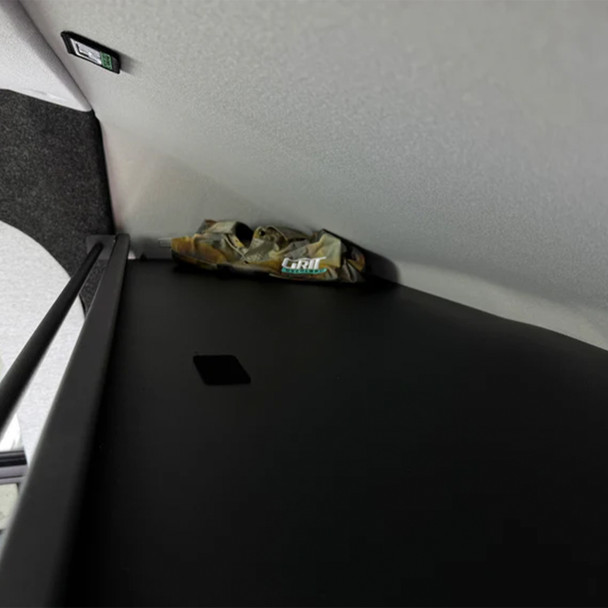 Van Wife Components Ford Transit Headliner Shelf w/ Curtain Rod