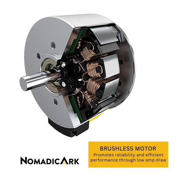 AirPlus 355 RV & Van Deluxe Roof Vent with Black Interior - Smoke