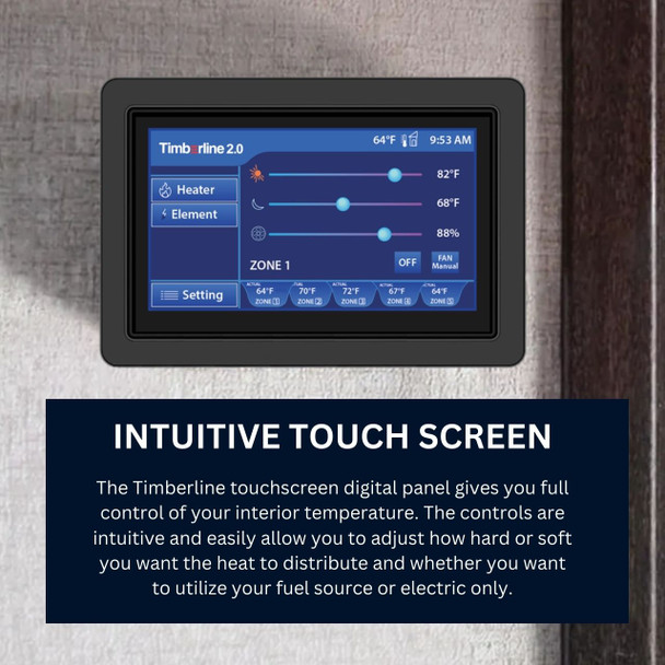Elwell B88005 Timberline 2.0 Diesel Hydronic Heating System - 17K BTU
