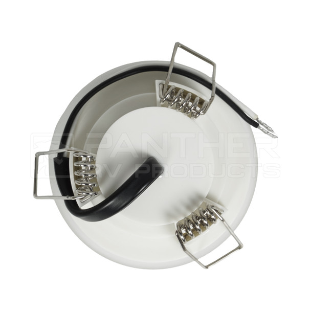 Kaper II L09-0141-NW LED 12V Low Profile Ceiling Down Light w/ Frosted Glass - 3" - 3500K