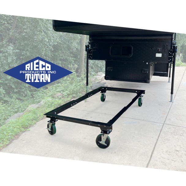 Rieco Titan 19414 Universal Truck Camper Dolly - 15" Legs