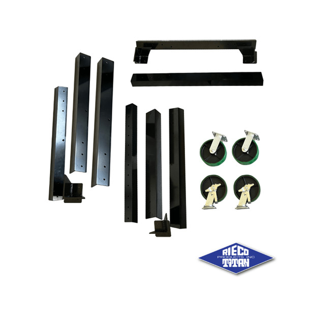 Rieco Titan 19414 Universal Truck Camper Dolly - 15" Legs