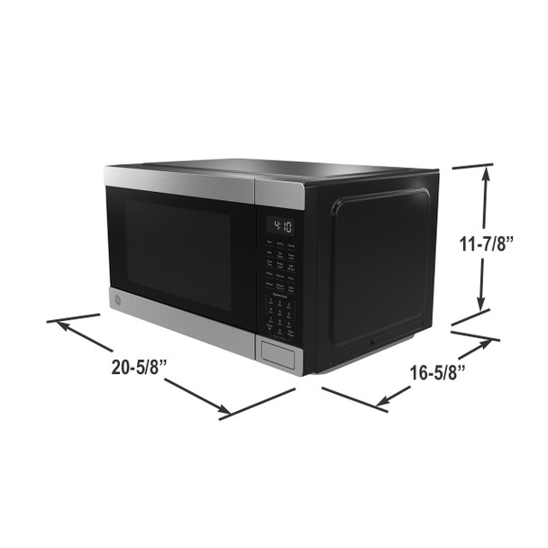 GE® GCST10A1WSS Countertop Convection Microwave Oven with Air Fry