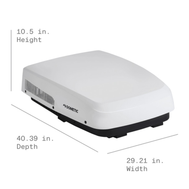 Dometic™ FJX5557EHPWHCS Freshjet 5 RV Air Conditioner w/ Heat Pump - 15K BTU - White