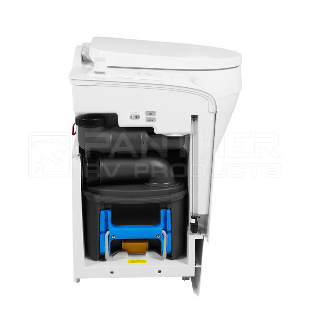 NomadicArk NA-TB-L RV Bench Toilet - Electric Flush - LH Cassette
