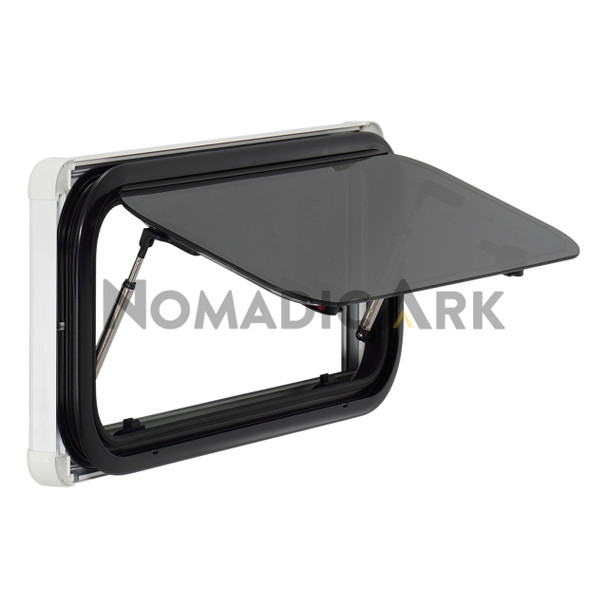 NomadicArk ACG13-700300-AB Universal Double-Pane Slim Glass-Acrylic Window - White