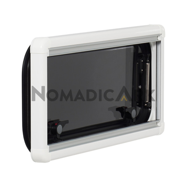 NomadicArk ACG13-700300-AB Universal Double-Pane Slim Glass-Acrylic Window - White