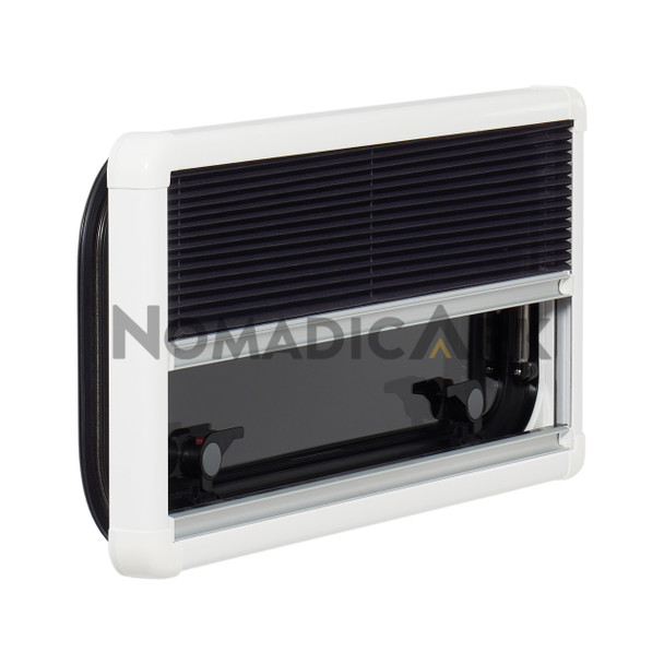 NomadicArk ACG13-700300-AB Universal Double-Pane Slim Glass-Acrylic Window - White