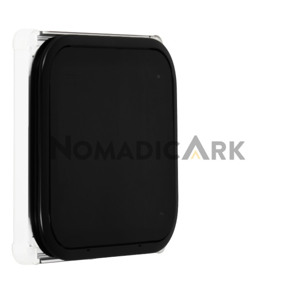 NomadicArk ACG13-450400-AB Universal Double-Pane Slim Glass-Acrylic Window - White