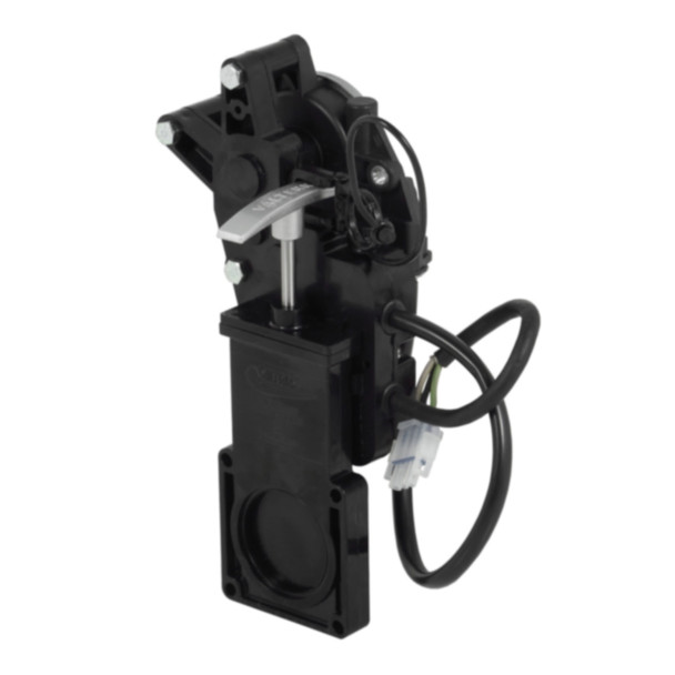 Valterra E1001VP 12v Electric Sewer Waste Valve 1-1/2" w/ Switch - Metal Handle