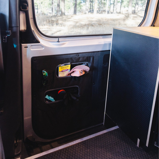 VanEssential MERCSLIDELOWER Mercedes Sprinter (2007+) Lower Sliding Door Storage Panel