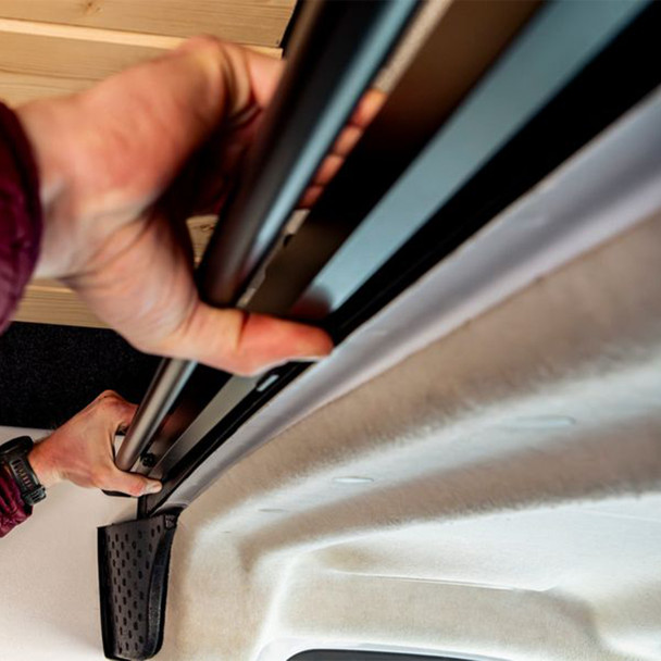 VanEssential PROHEADRAIL RAM Promaster (2014+) Headliner Shelf Curtain Rail