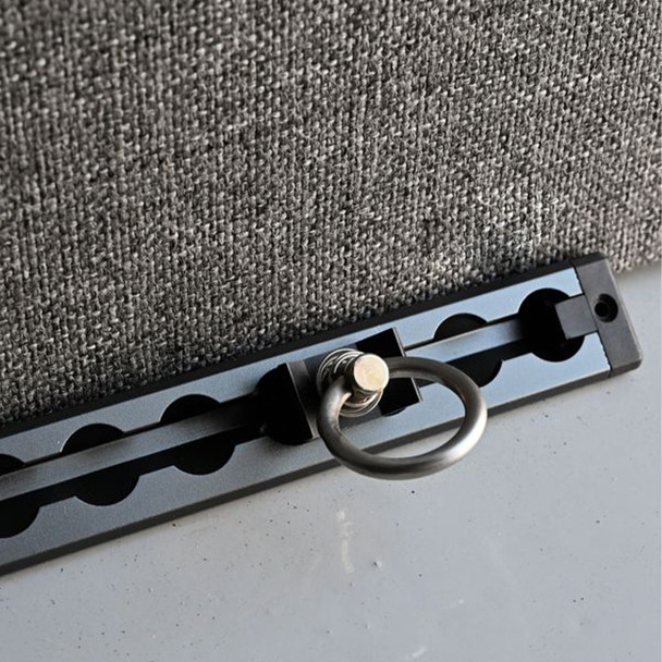 VanEssential LTC48GR Corner L-Track, Charcoal Gray - 48" - 2 Pack