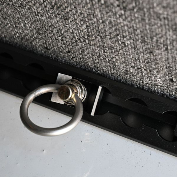 VanEssential LTC72BK Corner L-Track, Black - 72" - 2 Pack