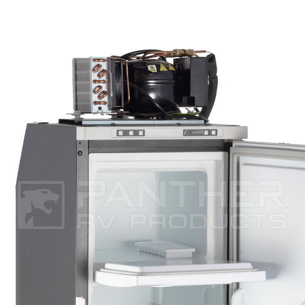 Vitrifrigo SLIM150 CHR RV Electric Refrigerator Freezer - AC/DC - Grey 4.9 CF