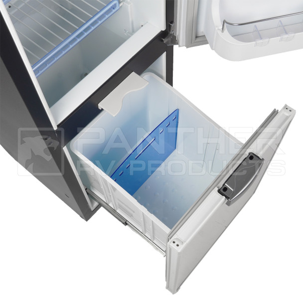 Vitrifrigo SLIM150 CHR RV Electric Refrigerator Freezer - AC/DC - Grey 4.9 CF